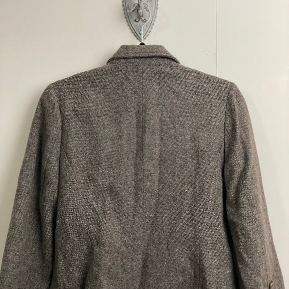 American Eagle Outfitters M/M wool blazer gray dark academia fall schoolgirl - Picture 7 of 9